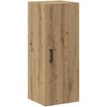 Le charme du rangement avec ce armoire avec portes, a l'aspect bois, coloris chene et bois naturel