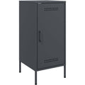 Une touche de caractere, buffet avec portes, au style industriel dans un ton anthracite