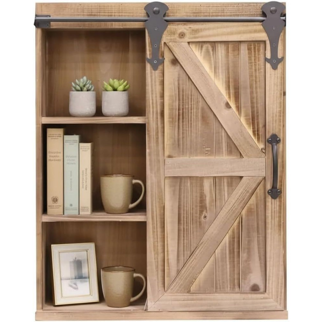 Pour un interieur harmonieux, bibliotheque avec portes, avec etageres en finition noir et marron