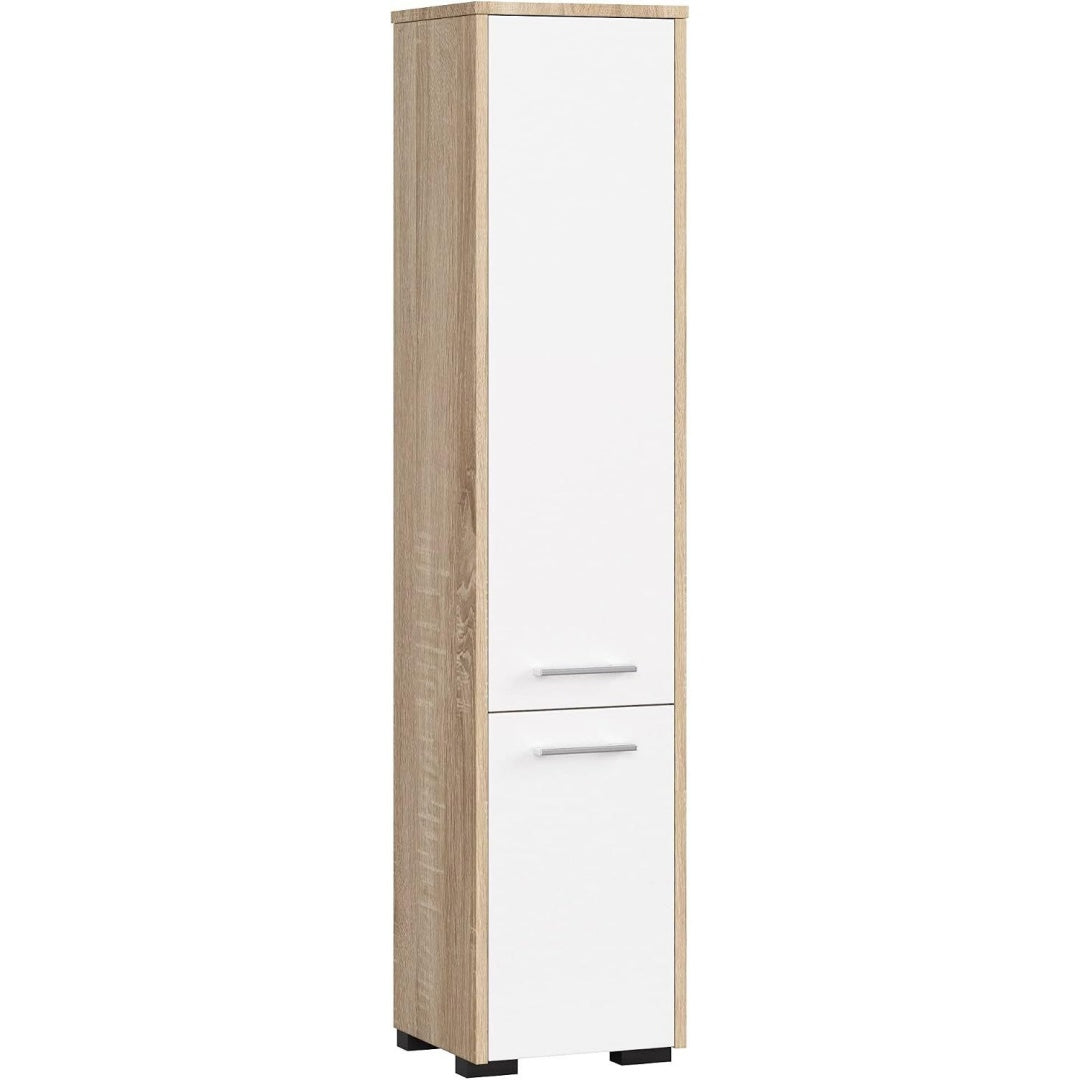 Une touche de caractere, commode avec portes, avec etageres dans un ton vert